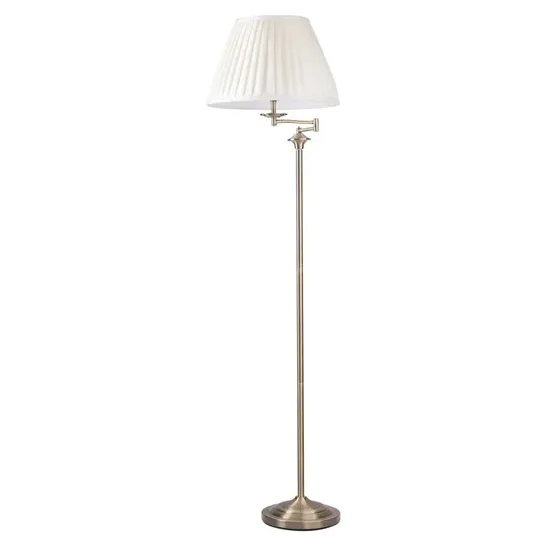 BOXED OSCEOLA 157cm SWING ARM FLOOR LAMP (1 BOX)