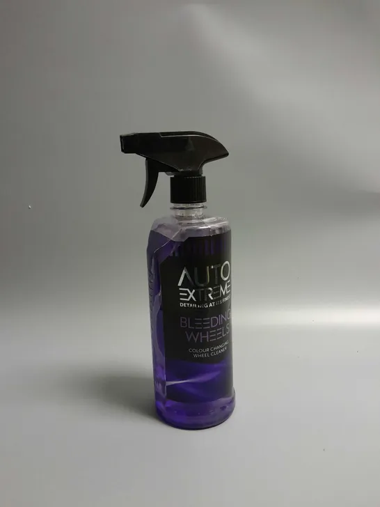 APPROXIMATELY 12 AUTO EXTREME BLEEDING WHEELS COLOUR CHANGING WHEEL CLEANER 720ML