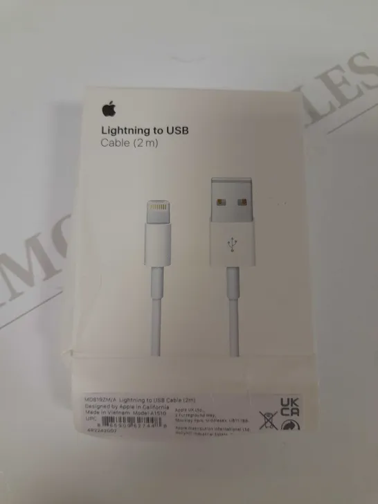 4 ASSORTED APPLE LIGHTNING TO USB