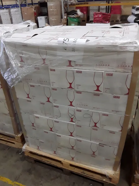 PALLET OF APPROXIMATELY 210 BOXES CONTAINING 6 RASTAL AVIERO 300ML GOBLETS