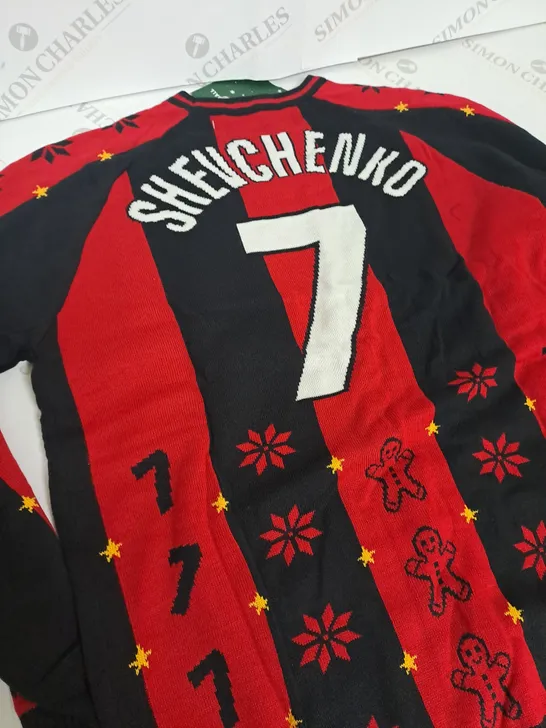 AC MILAN CHRISTMAS EDITION JUMPER SHEVCHENKO 7 