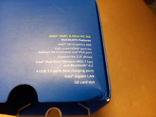 BOXED INTEL NUC A MINI PC KIT - INTEL CELERON