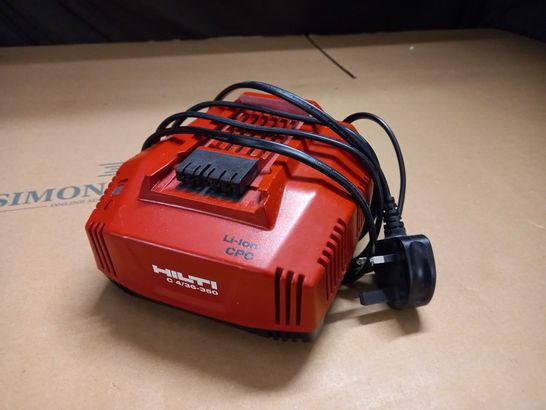 UNBOXED HILTI C 4/36-350 BATTERY CHARGER