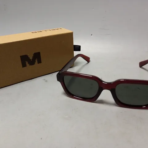 BOXED MELLER SUNGLASSES IN MAROON