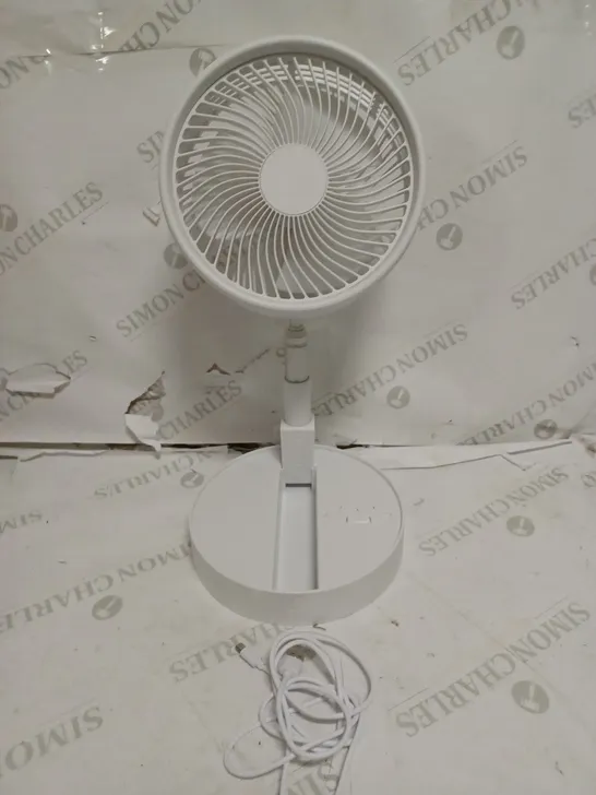 BELL & HOWELL RECHARGEABLE EXTENDABLE DESK & FLOOR FAN