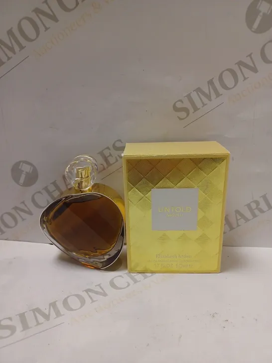 BOX OF APPROX 10 ELIZABETH ARDEN UNTOLD ABSOLU EAU DE PARFUM SPRAY