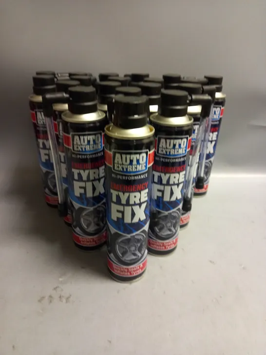 BOXED LOT OF 19 AUTO EXTREME HI-PERFORMANCE EMERGENCY TYRE FIX 300ML