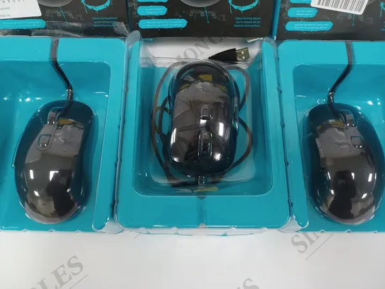 LOT OF 3 RAPOO V16 OPTICAL GAMING MOUSE