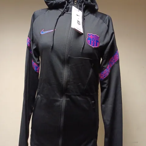 NIKE FC BARCELONA STRIKE TRAINING HOODED JACKET (2021-2022) - XS