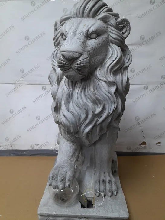 BOXED MY GARDEN STORIES LION SCULPTURE - COLLECTION ONLY