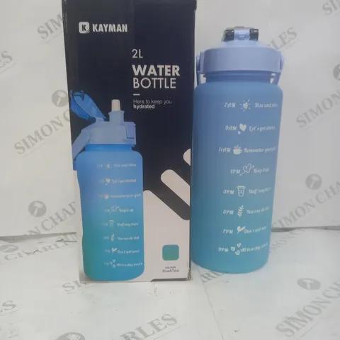 BOXED KAYMAN 2L WATER BOTTLE 