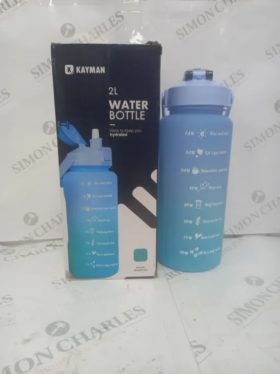 BOXED KAYMAN 2L WATER BOTTLE 