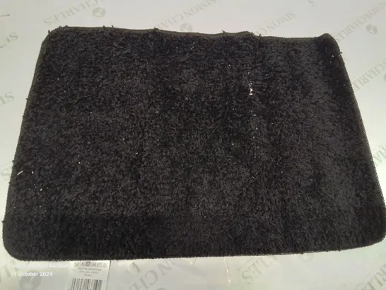 BRAND NEW PACO HOME BLACK 40X55CM BATH  MAT