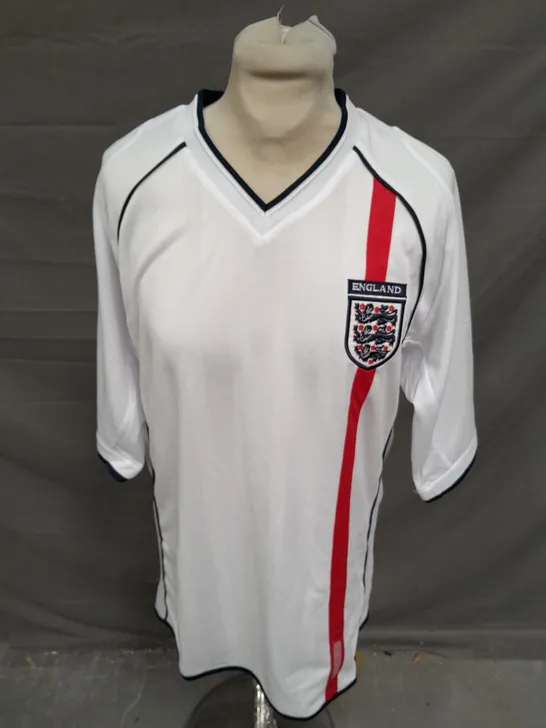 ENGLAND FC HOME SHIRT 2002 SIZE M