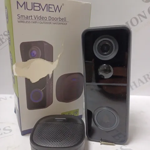 BOXED MUBVIEW SMART VIDEO DOORBELL 