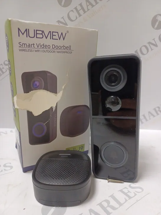 BOXED MUBVIEW SMART VIDEO DOORBELL 