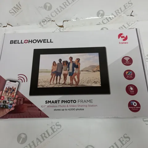 BOXED BELL & HOWELL SMART PHOTO FRAME 10.1" BHDPF101