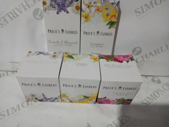 PRICES CANDLE SPRING CANDLE SET