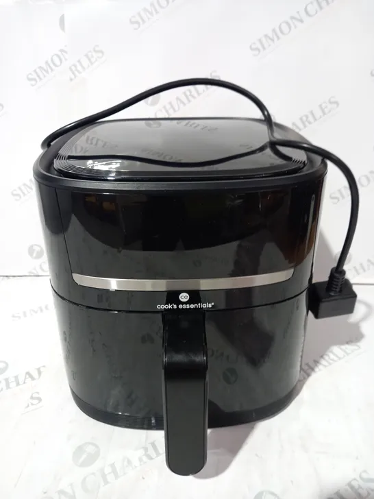 BOXED COOK'S ESSENTIALS 4L AIR FRYER BLACK