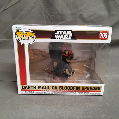 POP! STAR WARS - DART MAUL ON BLOODFIN SPEEDER BOBBLE HEAD - 705