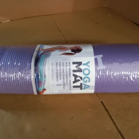 NBR YOGA MAT IN PURPLE - 183 X 61 CM