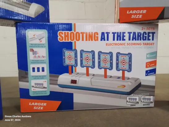 A BOX OF 5 BOXED SHOOTING AT THE TARGET ELECTRONIC SCORING TARGETS 