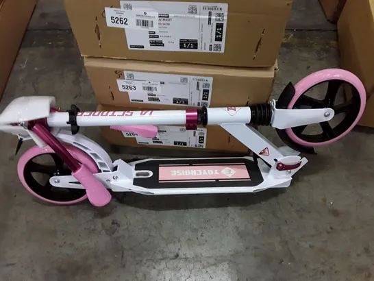 BOXED TOYCRUSIE KICK SCOOTER - PINK
