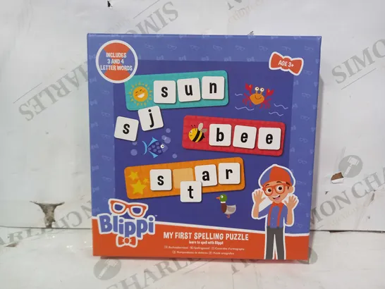 BLIPPI MY FIRST SPELLING PUZZLE