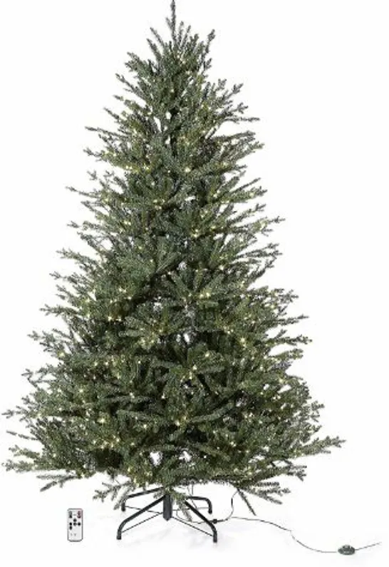 BOXED KELLY HOPPEN KENSINGTON FIR CHRISTMAS TREE - 6FT, NATURAL - COLLECTION ONLY