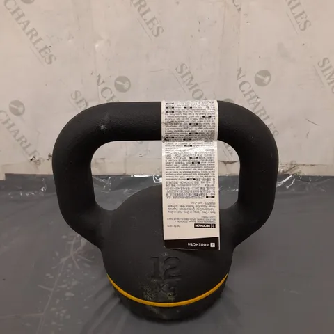 DECATHOLON 12KG KETTLEBELL 