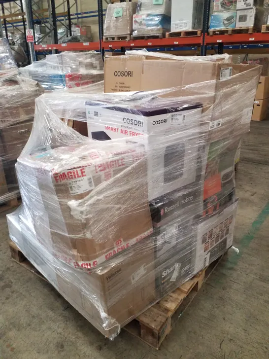 PALLET OF APPROXIMATELY 27 UNPROCESSED RAW RETURN HOUSEHOLD AND ELECTRICAL GOODS TO INCLUDE;