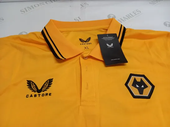 WOLVES CASTORE YELLOW SHIRT - XL