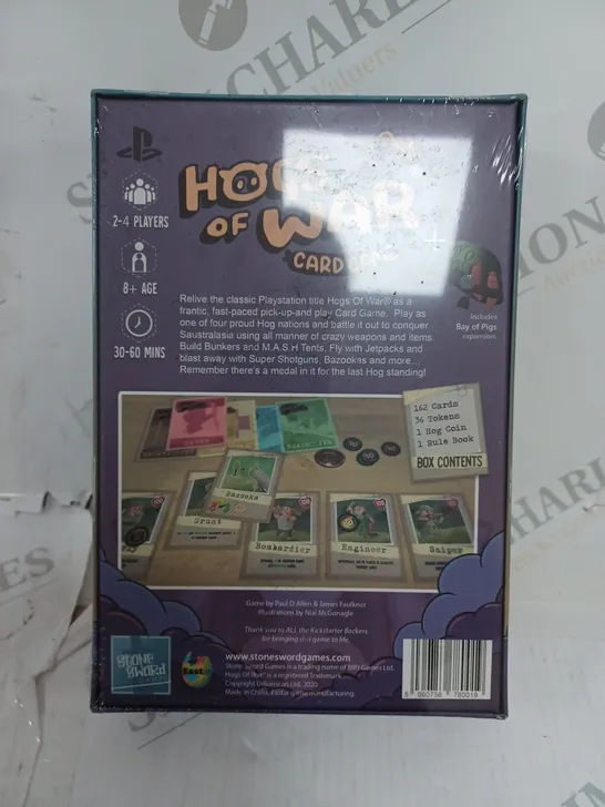 HOGS OF WAR CARD GAME