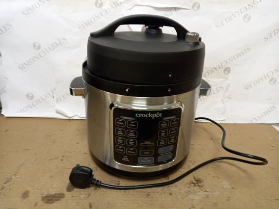 CROCKPOT TURBO EXPRESS PRESSURE MULTICOOKER FUNCTIONS