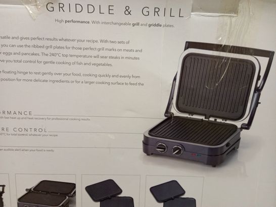 CUISINART GRIDDLE AND GRILL 