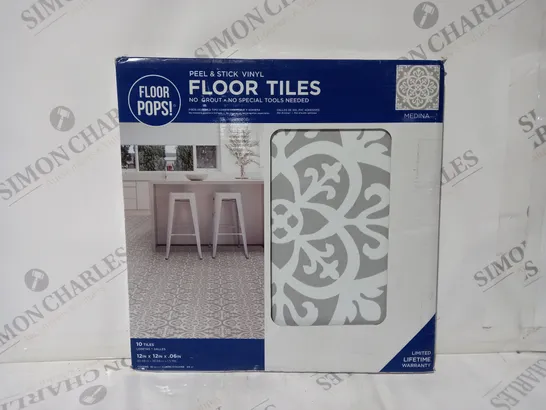 FLOOR POPS PEEL & STICK MEDINA FLOOR TILES