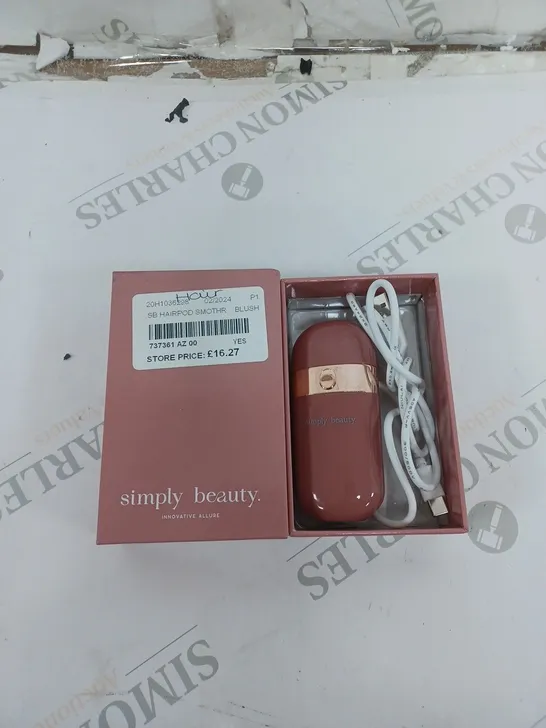 BOXED SIMPLY BEAUTY HAIRPOD DUAL HAIR REMOVER