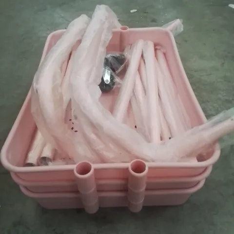 BOXED PINK STORAGE UNIT