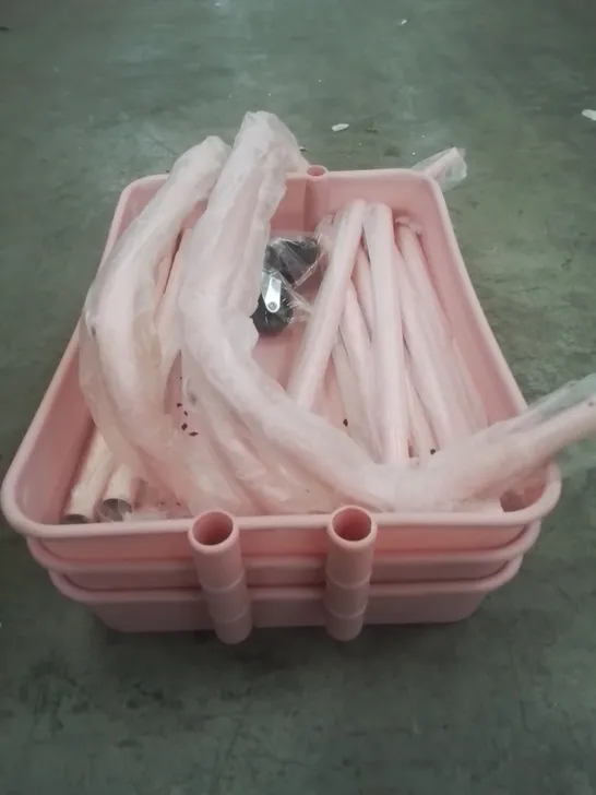 BOXED PINK STORAGE UNIT