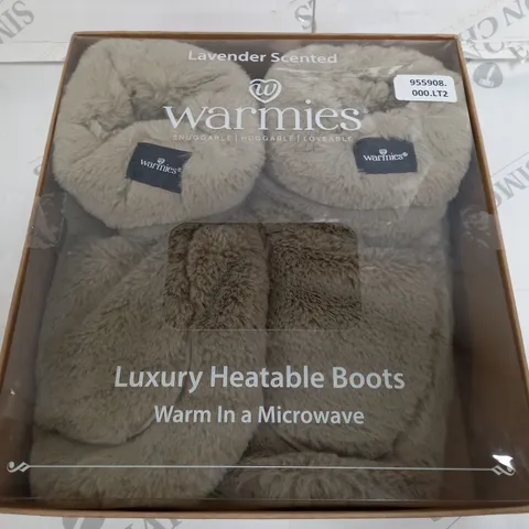 BOXED WARMIES LAVENDER SCENTED HEATABLE BOOTS