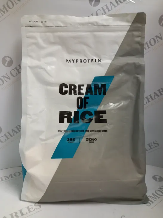 MY PROTEIN CREAM OF RICE UNFLAVOURED 2.5KG 