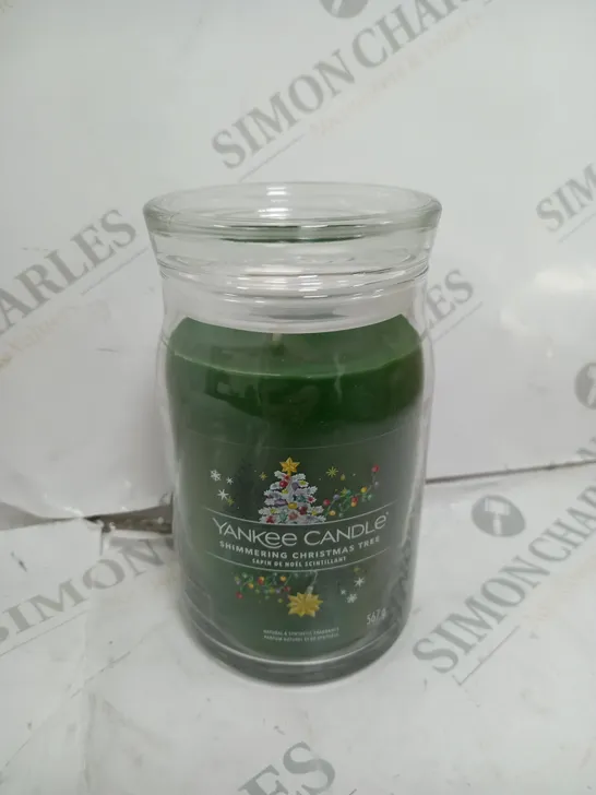 YANKEE CANDLE CHRISTMAS TREE CANDLE 