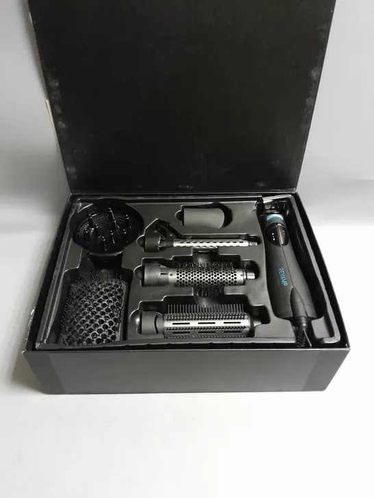 BOXED REVAMP PROGLOSS AIRSTYLE ICONIC BLOW DRY STYLER BLACK 