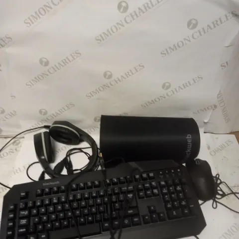 BLACKWEB 4 IN 1 GAMING KIT INCLUDING KEYBOARD, MOUSE AND HEADSET