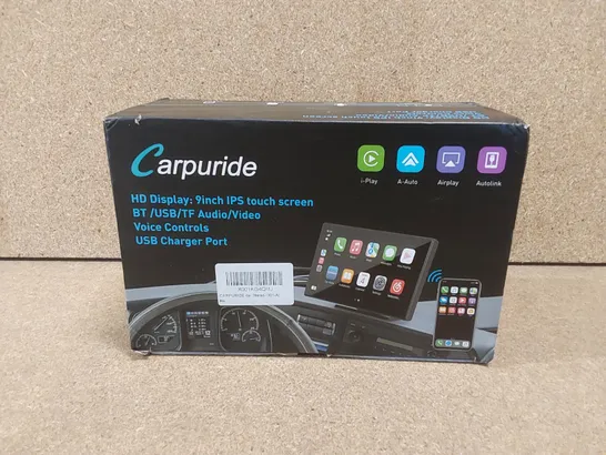 BOXED CARPURIDE CARPLAY STEREO HD DISPLAY 9INCH IPS TOUCH SCREEN 