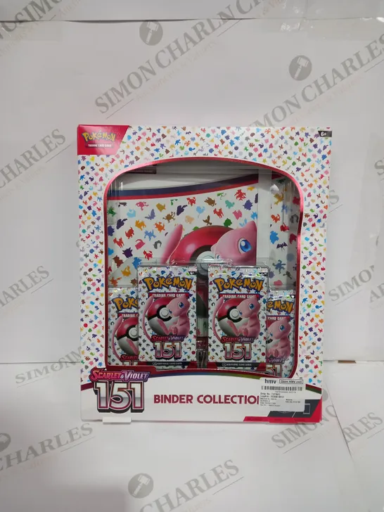 POKÉMON TCG 151 SCARLET & VIOLET BINDER COLLECTION TRADING CARDS