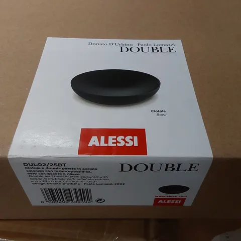 BOXED ALESSI STEEL FRUIT BOWL 