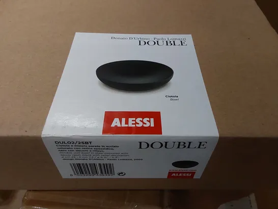 BOXED ALESSI STEEL FRUIT BOWL 