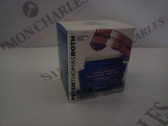 APPROXIMATELY 20 X 15ML PETER THOMAS ROTH HUNGARIAN THERMAL WATER MINERAL-RICH EYE CREAM 