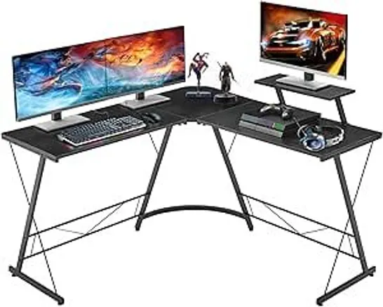 BOXED NEO CORNER L-SHAPED DESK COMPUTER GAMING LAPTOP TABLE WORKSTATION HOME OFFICE (1 BOX)